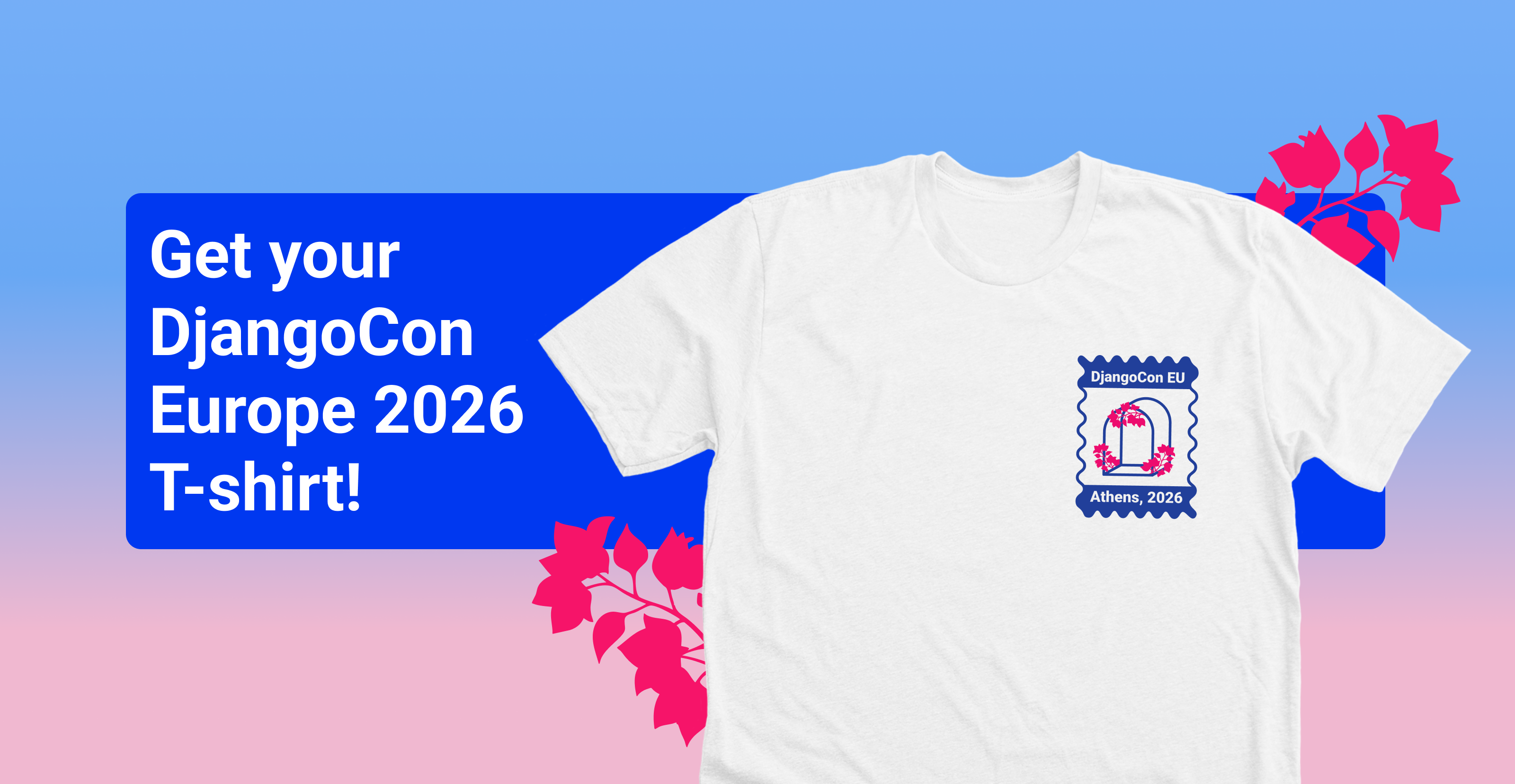 Grab your T-shirt by April 3rd